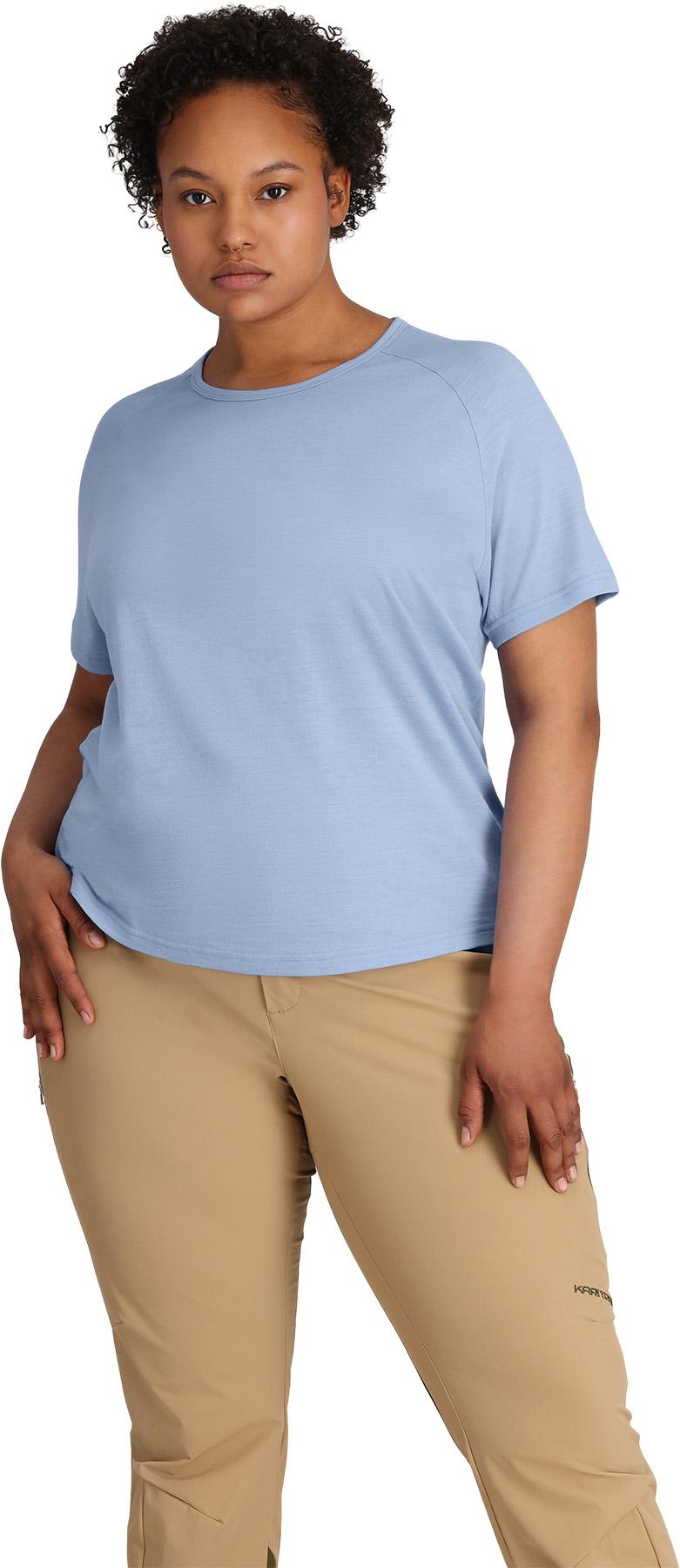 Product gallery image number 2 for product Sane Wool Plus Size T-shirt - Womens