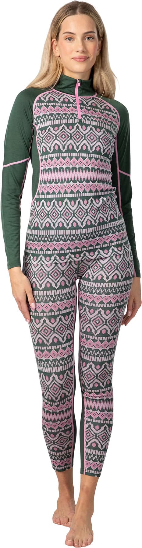 Product gallery image number 3 for product Malia Half-Zip Base Layer Top - Women's