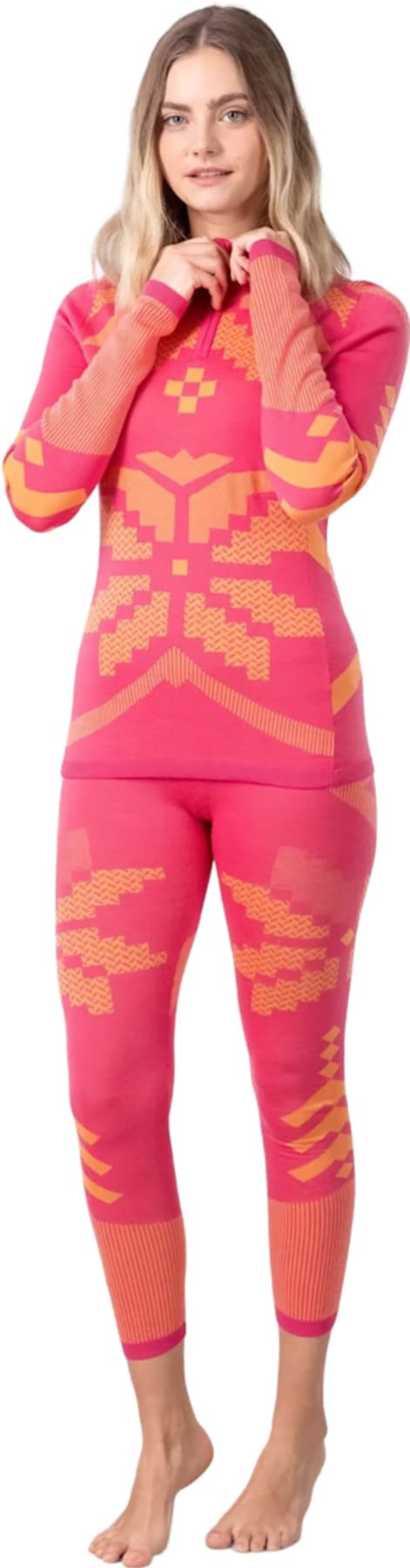 Numéro de l'image de la galerie de produits 3 pour le produit Couche de base pour le haut à demi-glissière Faith - Femme