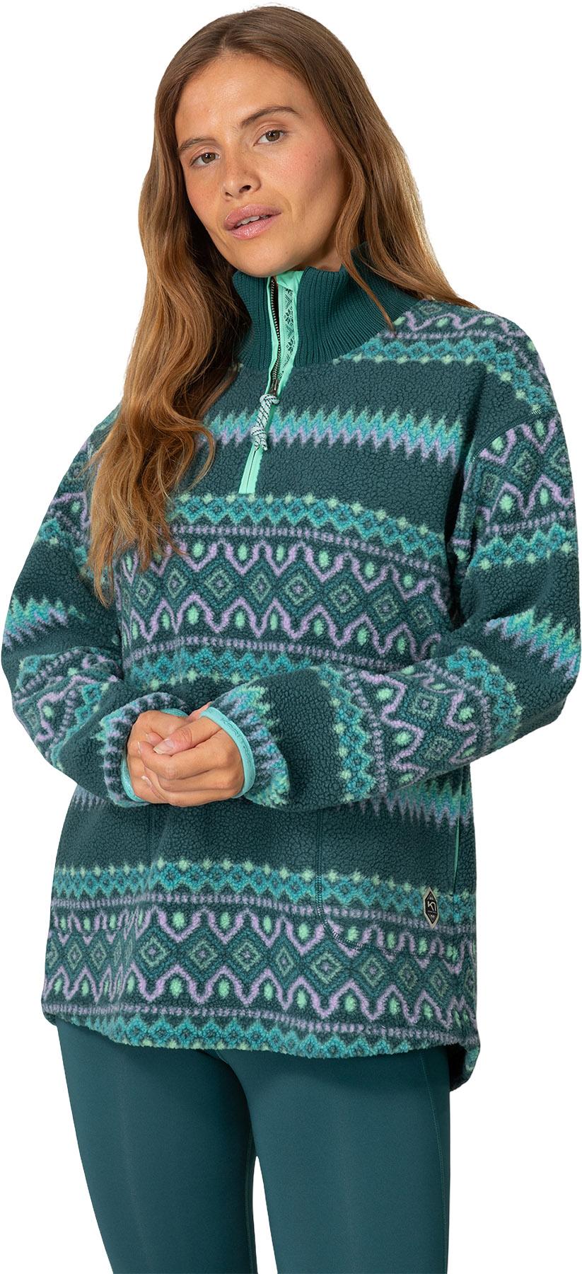 Product gallery image number 2 for product Ruthie Midlayer Half-Zip Pullover - Women's