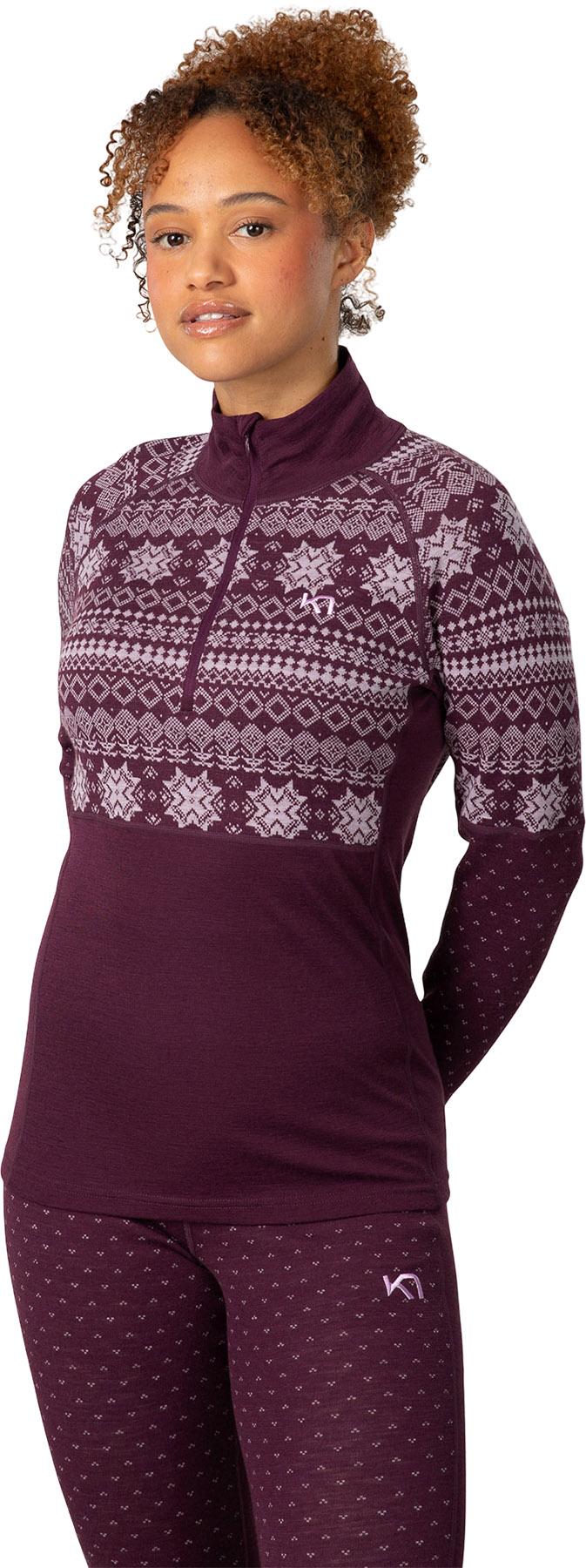 Numéro de l'image de la galerie de produits 3 pour le produit Couche de base pour le haut à demi-glissière Vilma - Femme