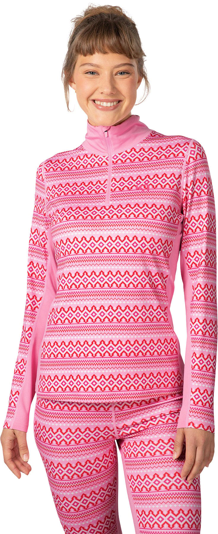 Numéro de l'image de la galerie de produits 3 pour le produit Couche de base pour le haut à demi-glissière Lilja - Femme