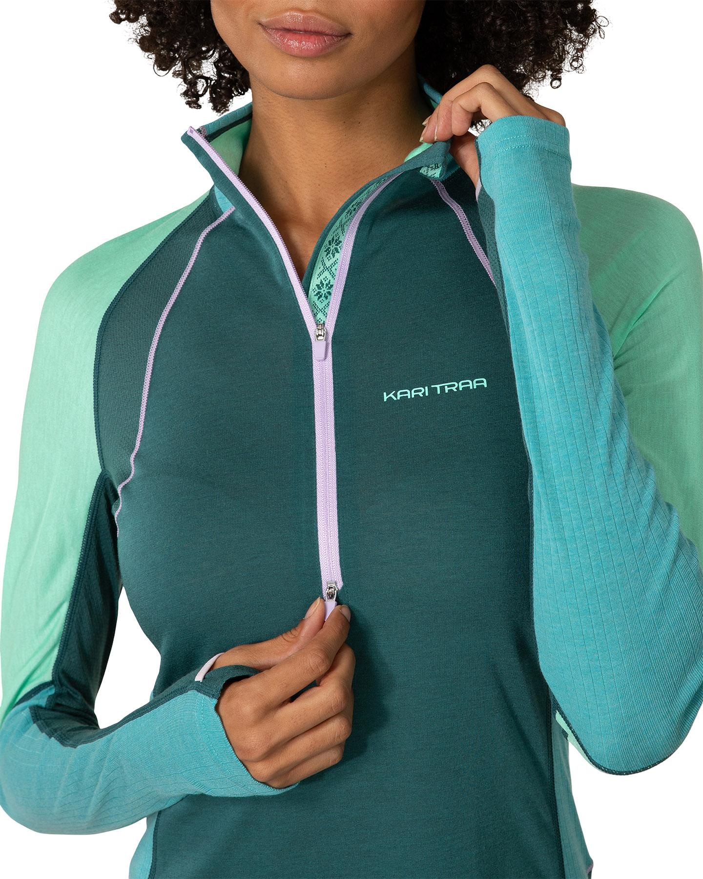 Product gallery image number 4 for product Alma Half Zip Base Layer Top - Women's