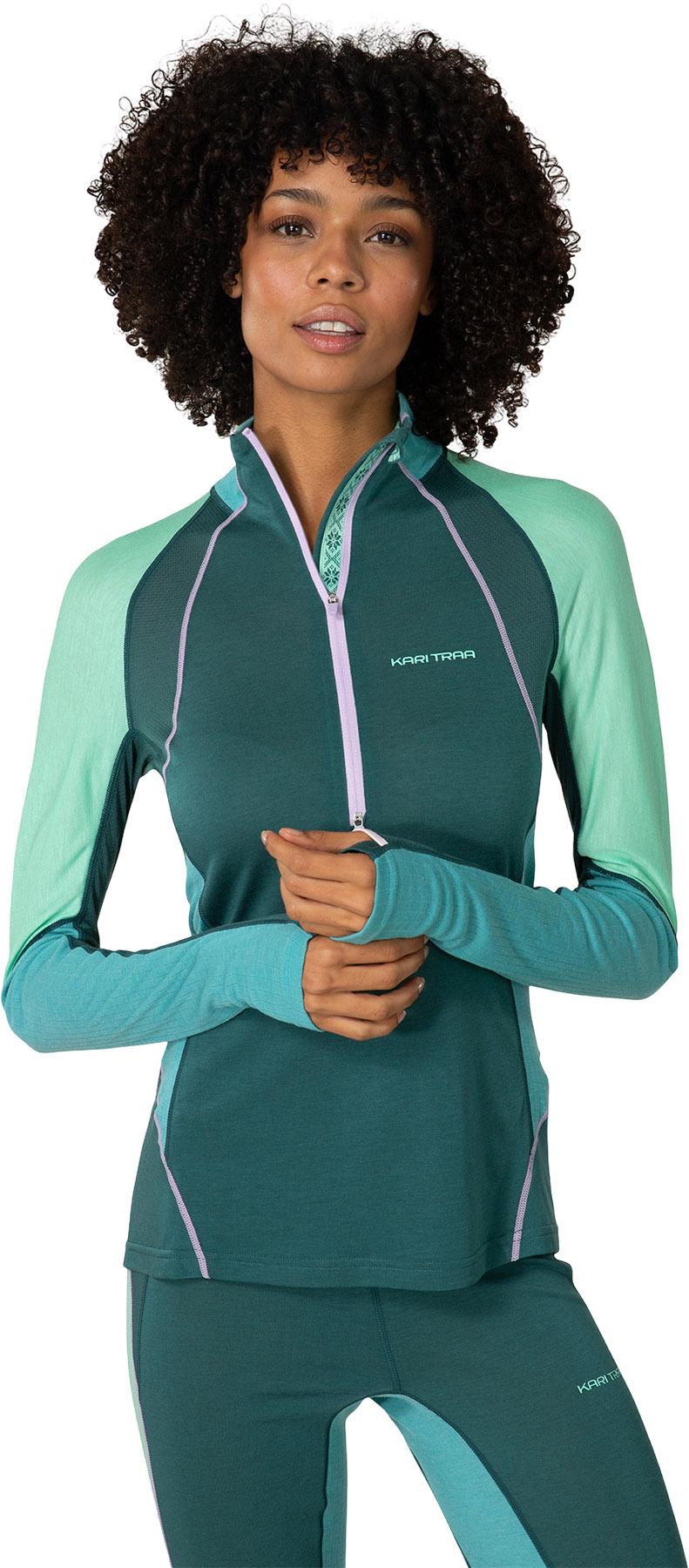 Product gallery image number 7 for product Alma Half Zip Base Layer Top - Women's