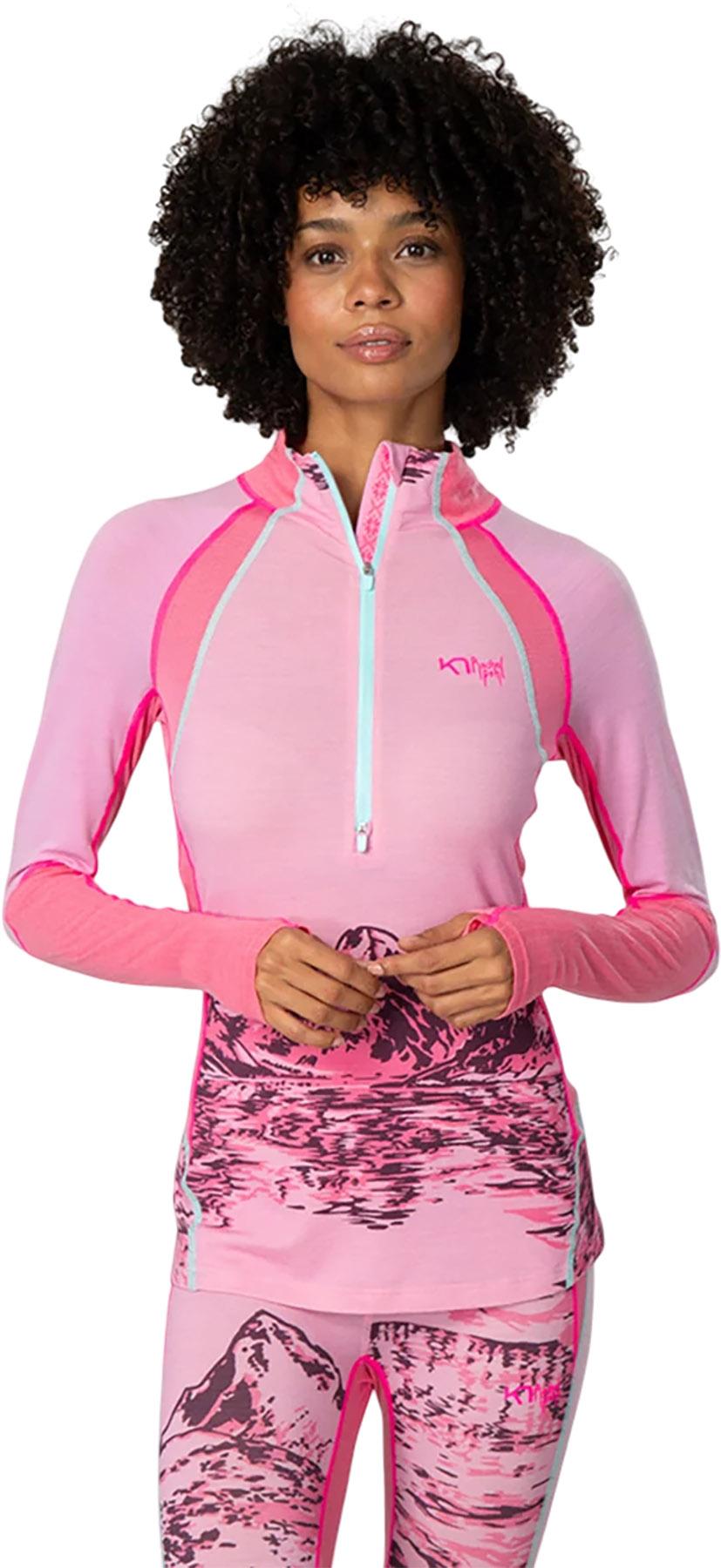Product gallery image number 7 for product Rachel Half Zip Base Layer Top - Women's