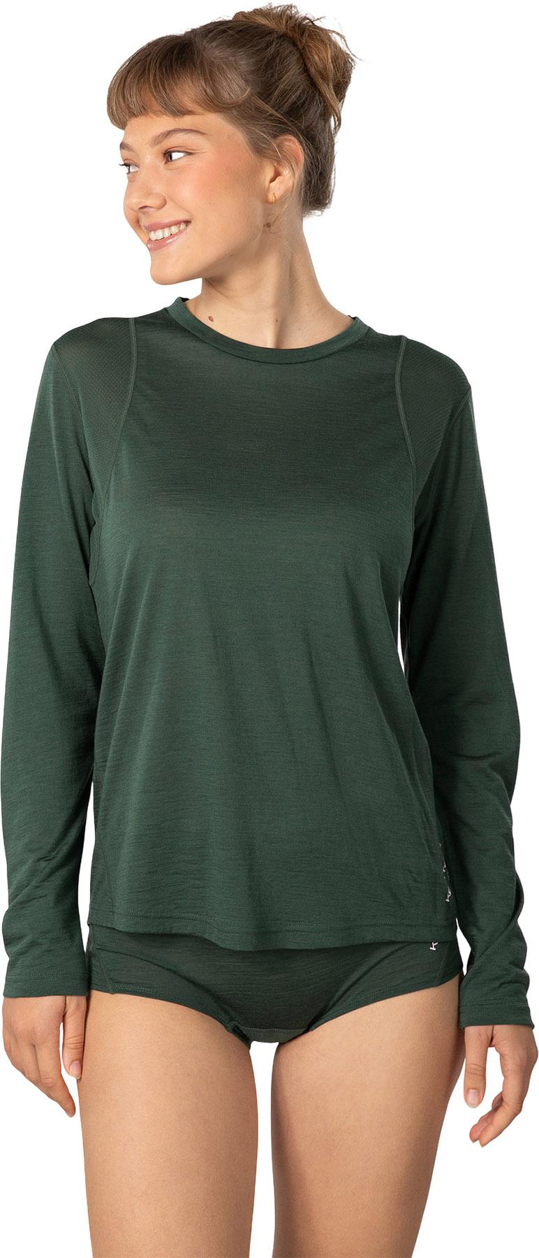 Product gallery image number 4 for product Embla Wool Long Sleeve Top - Women's