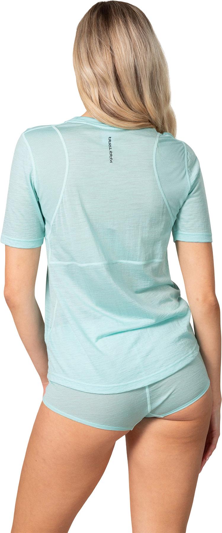 Product gallery image number 4 for product Embla Wool Short Sleeve T-Shirt - Women's