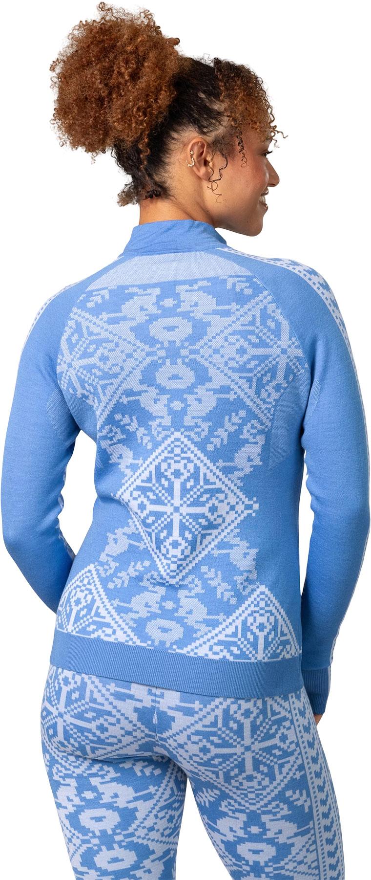 Product gallery image number 4 for product Saga Half Zip Base Layer Top - Women's