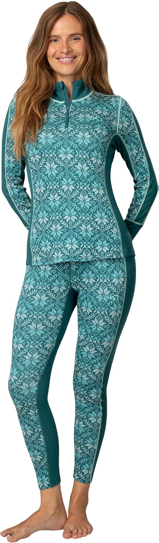 Numéro de l'image de la galerie de produits 2 pour le produit Couche de base pour le haut à demi-glissière Anna - Femme