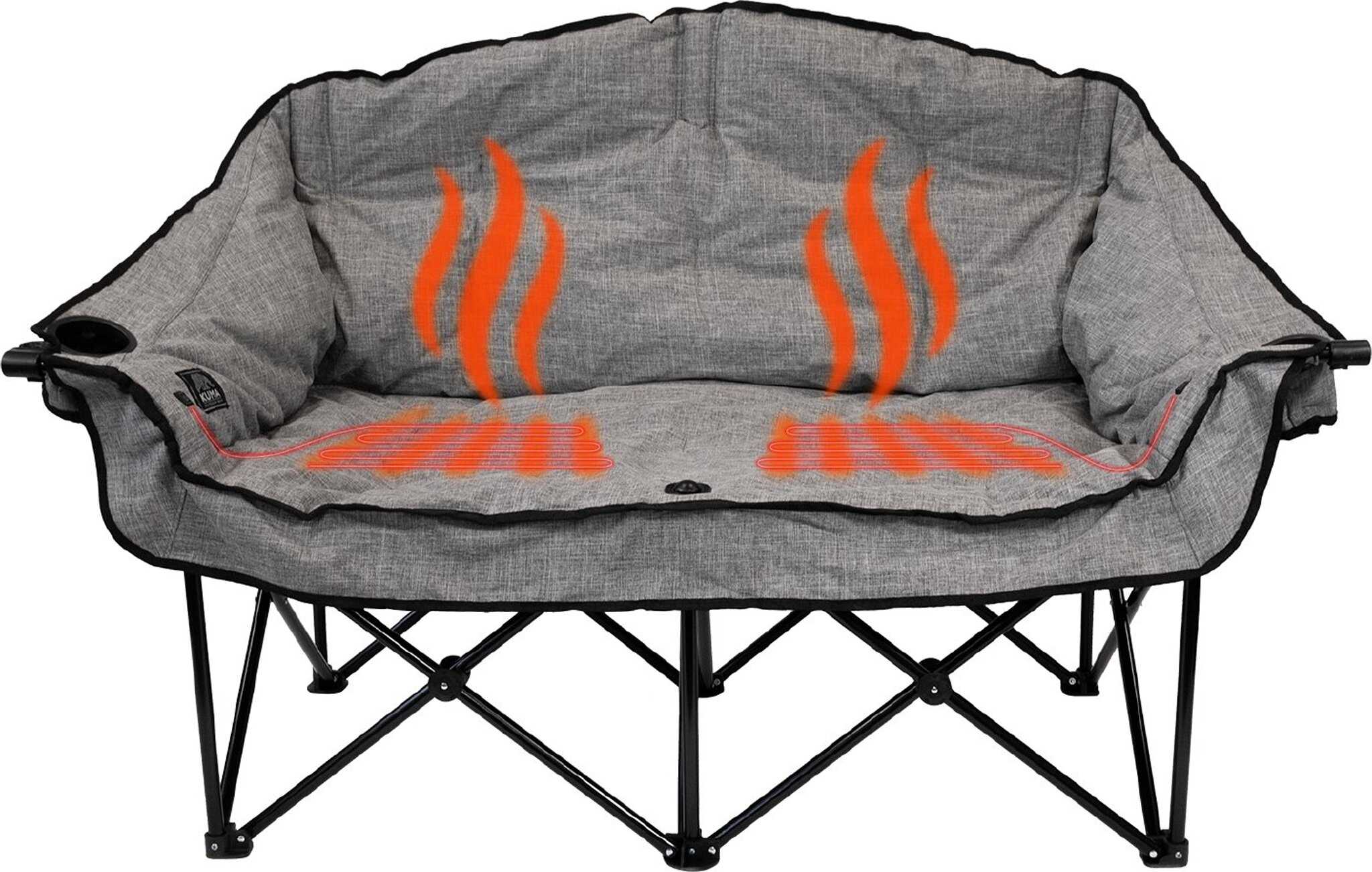 Product image for Bear Buddy Heated Chair with power bank and bluetooth