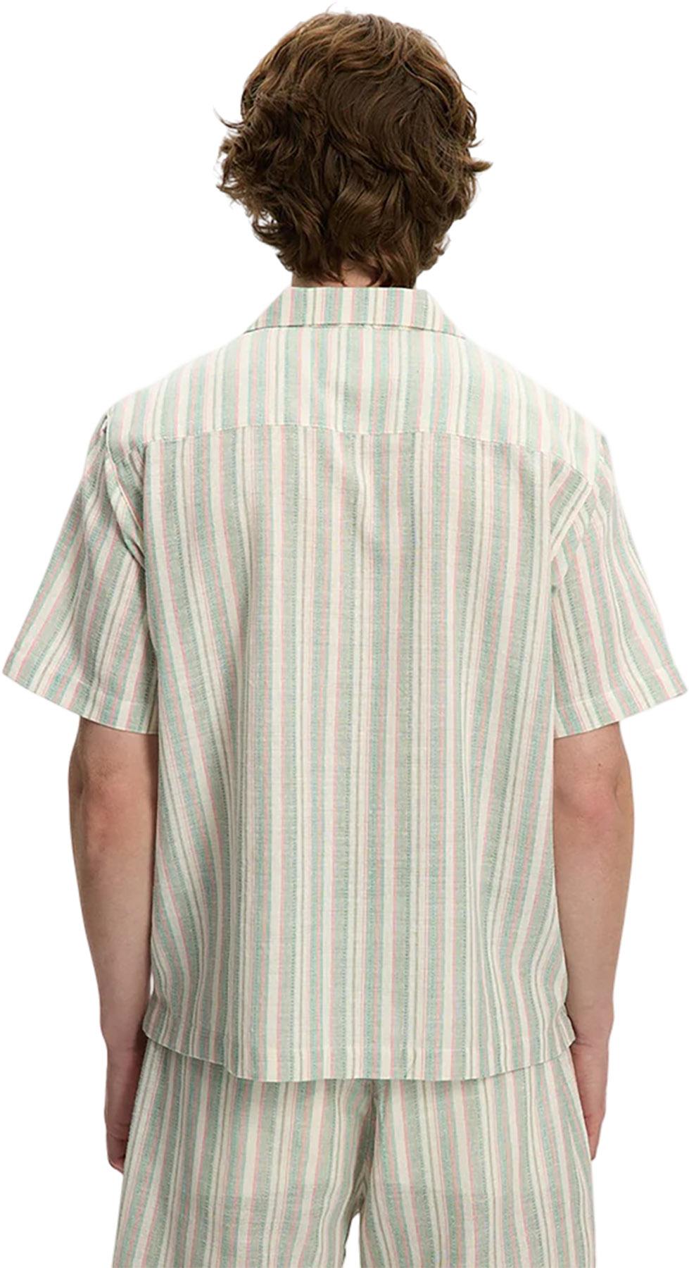 Product gallery image number 2 for product Linen Stripe Shirt - Men's