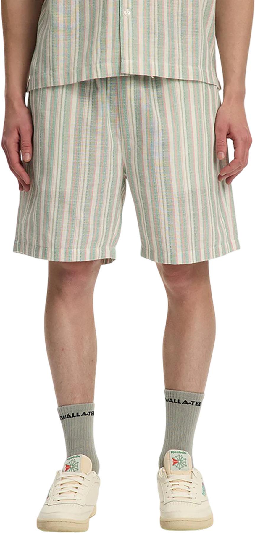 Product gallery image number 2 for product Linen Stripe Shorts - Men's