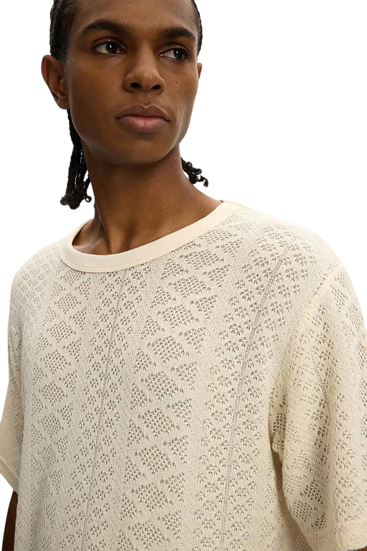 Product gallery image number 3 for product Crochet Jersey T-Shirt - Men's