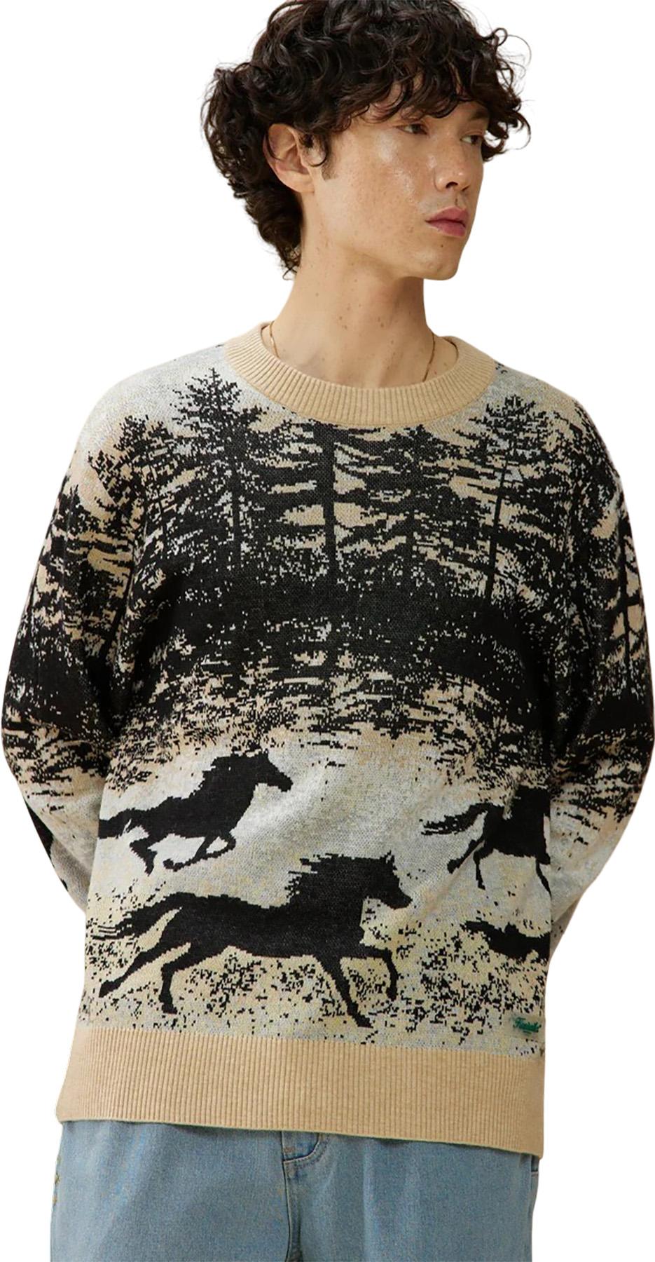 Product gallery image number 2 for product Jacquard Knit Sweater - Men's