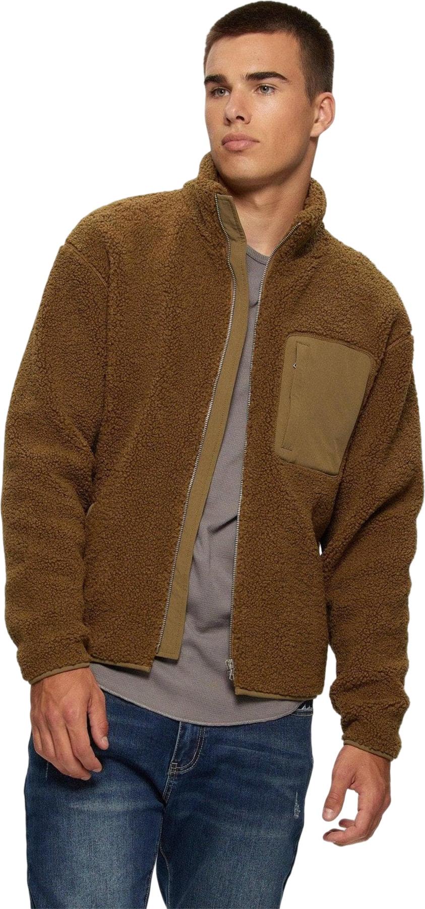 Product gallery image number 3 for product Bonded Sherpa Fleece Jacket - Unisex