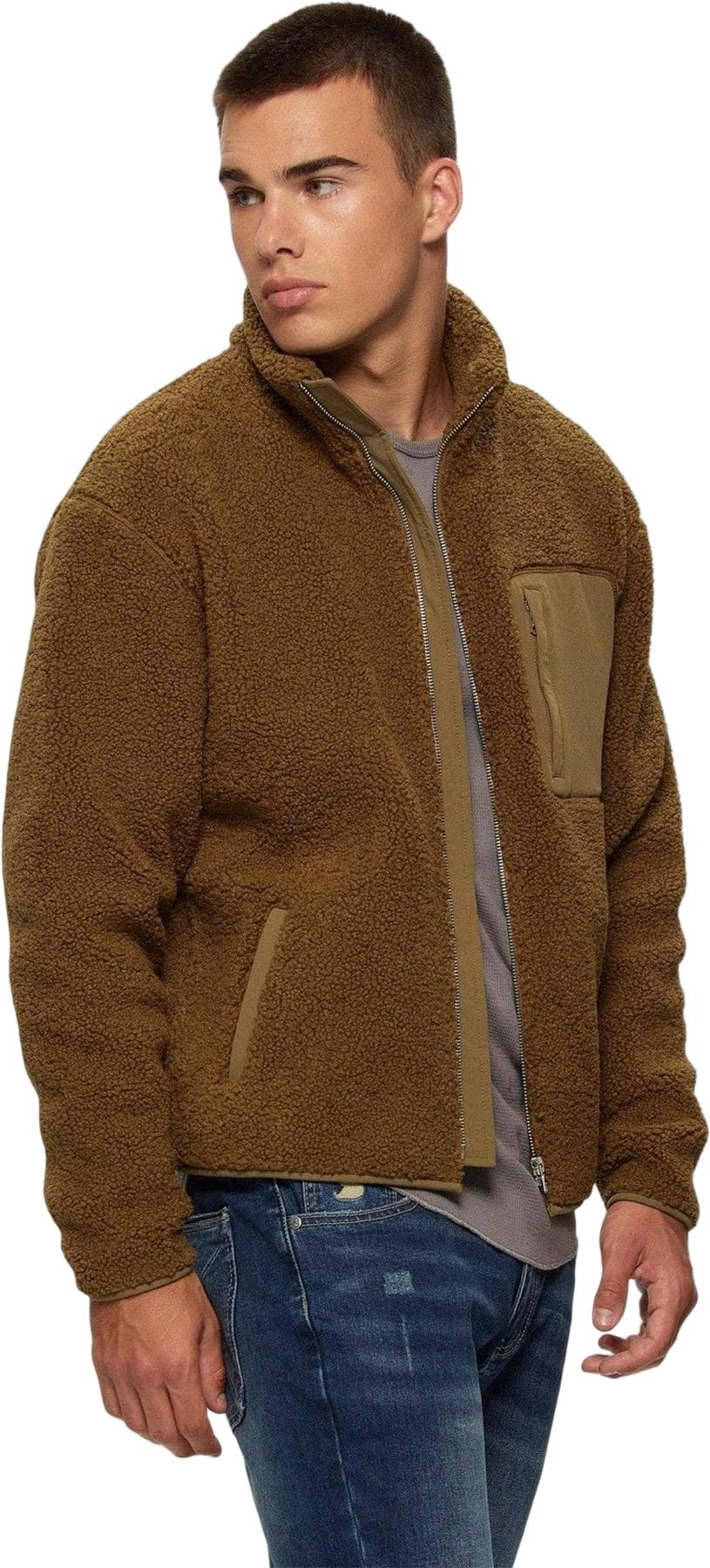 Numéro de l'image de la galerie de produits 4 pour le produit Manteau en molleton sherpa contrecollé - Unisexe