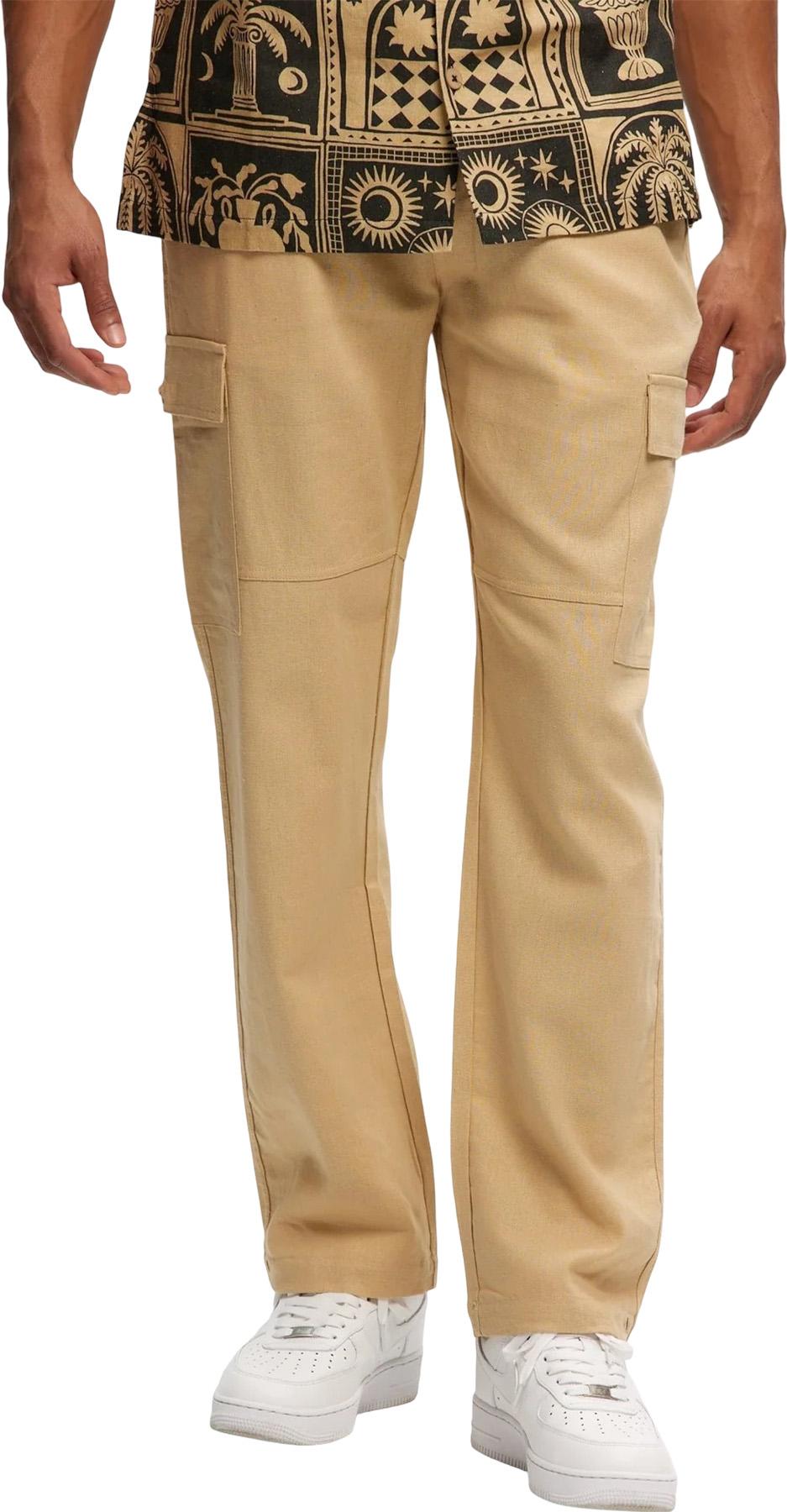 Numéro de l'image de la galerie de produits 3 pour le produit Pantalon cargo en lin - Homme