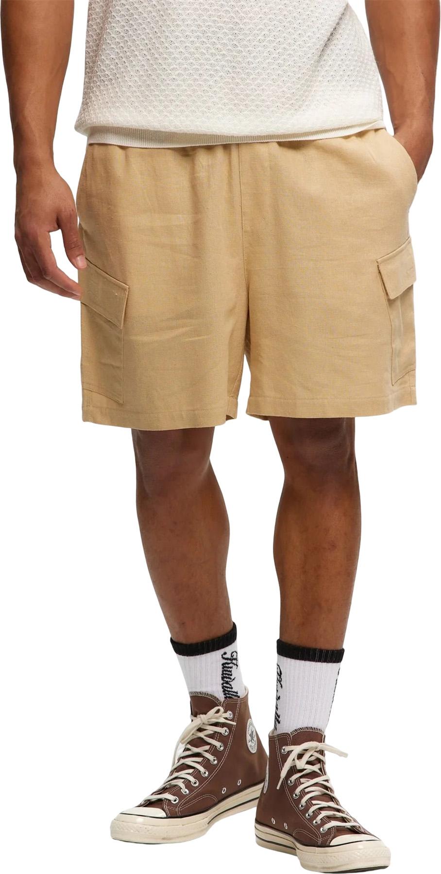 Product gallery image number 3 for product Linen Cargo Shorts - Men's