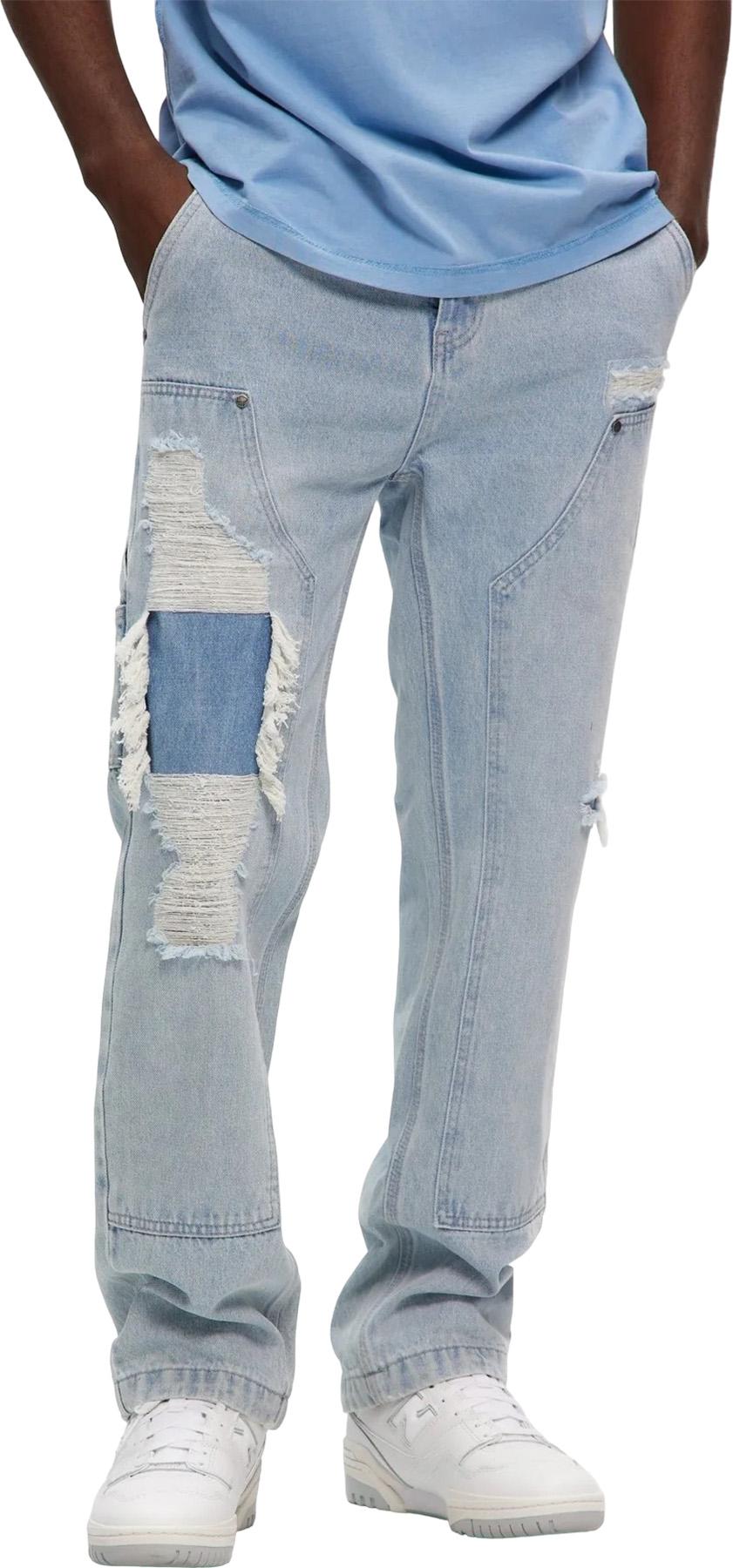 Numéro de l'image de la galerie de produits 3 pour le produit Jean en denim de charpentier Destroyed - Homme
