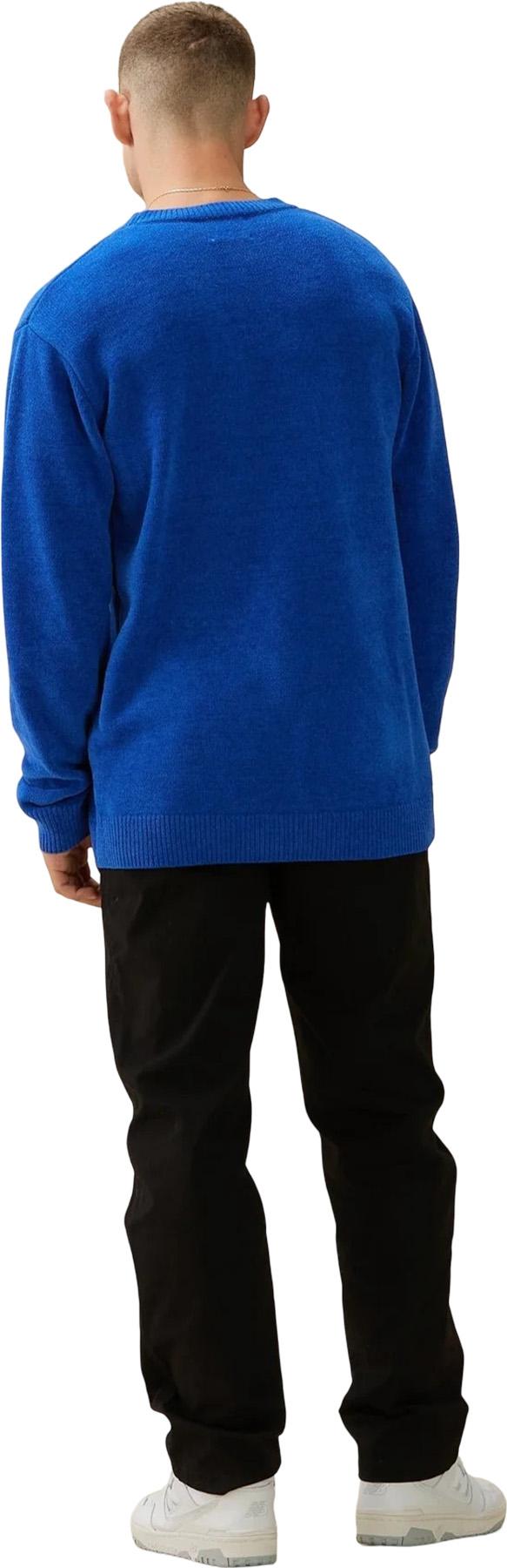 Product gallery image number 2 for product Textured Knit Crew Neck Sweater - Men's