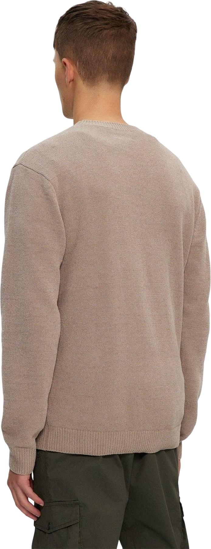 Product gallery image number 3 for product Textured Knit Crew Neck Sweater - Men's