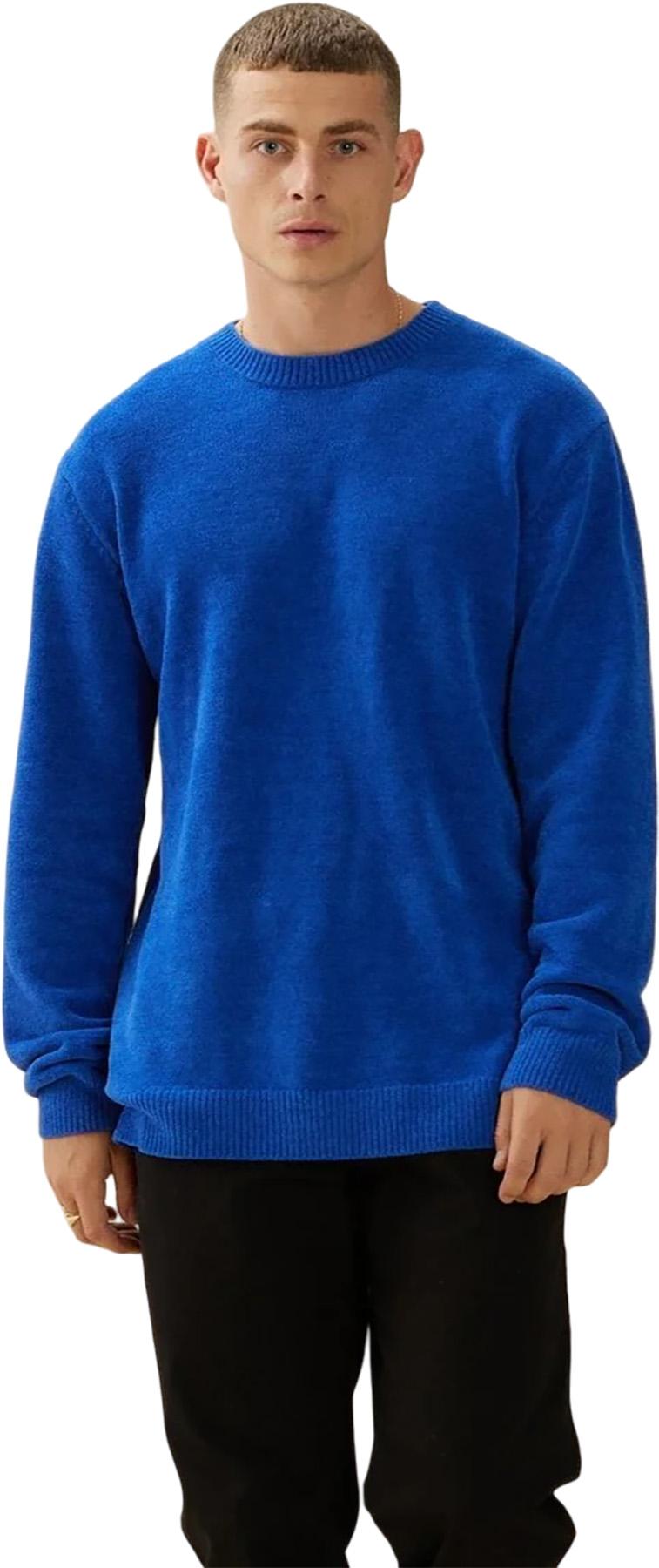Product gallery image number 3 for product Textured Knit Crew Neck Sweater - Men's