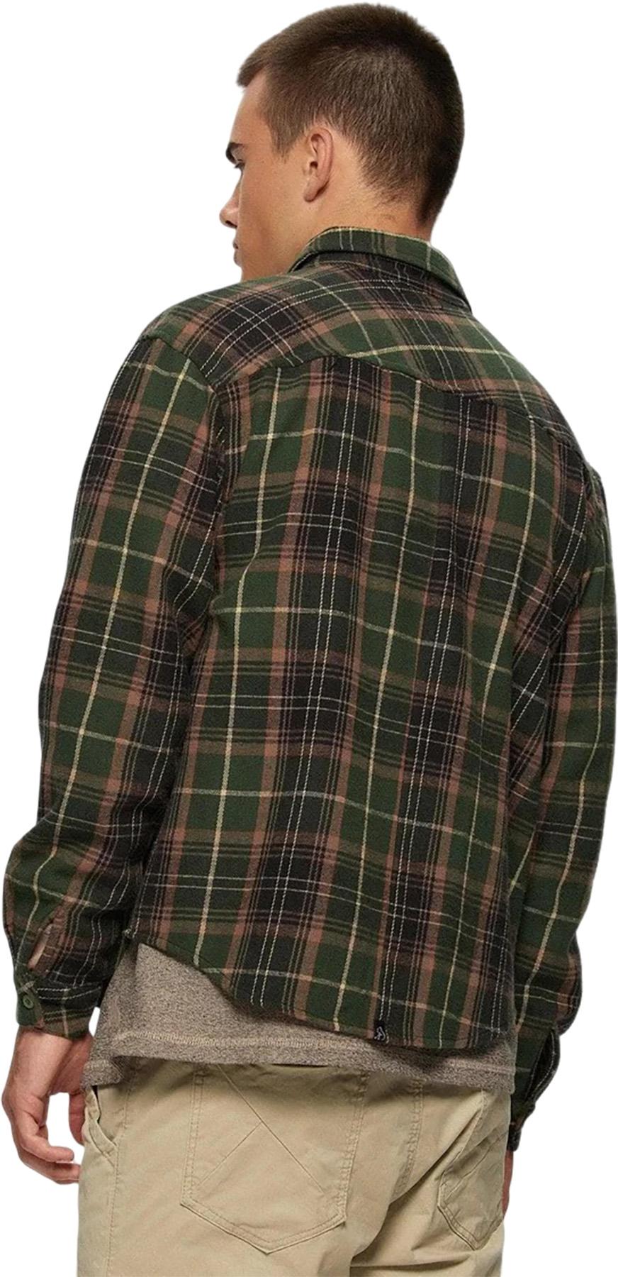 Numéro de l'image de la galerie de produits 3 pour le produit Chemise à carreaux poids moyen - Homme