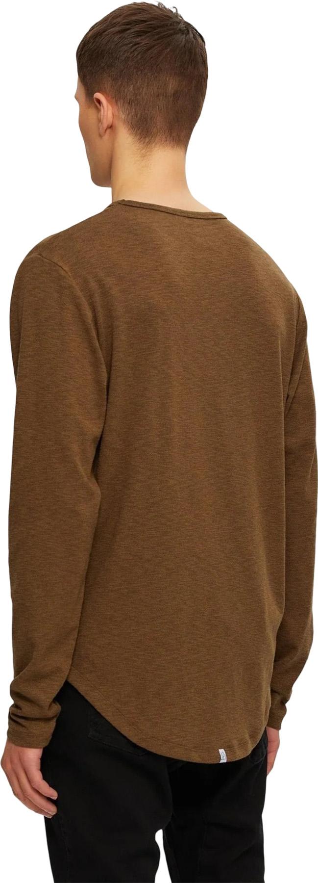 Product gallery image number 2 for product Slub Hi-Lo Long Sleeve T-Shirt - Men's