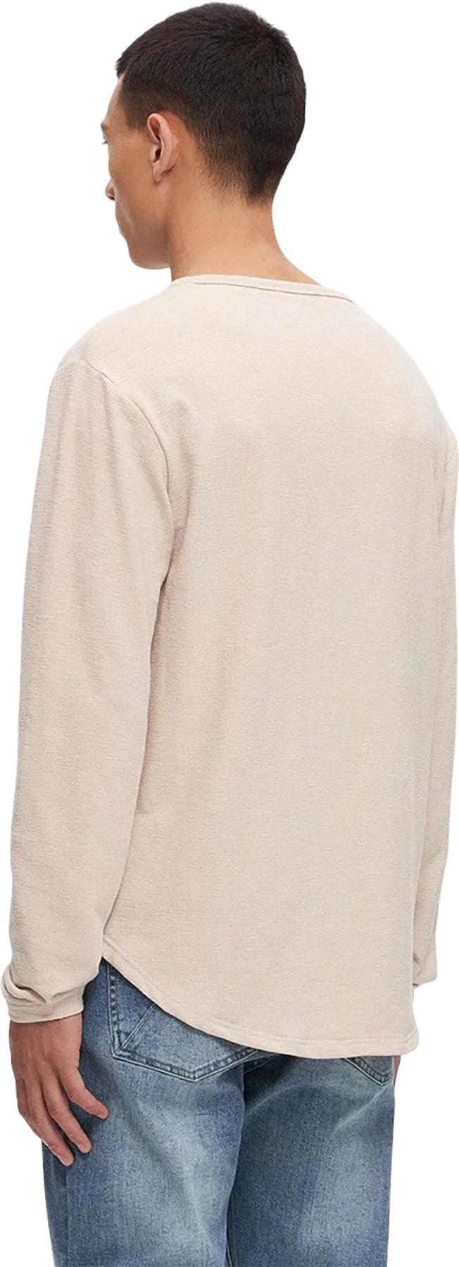 Product gallery image number 2 for product Slub Hi-Lo Long Sleeve T-Shirt - Men's