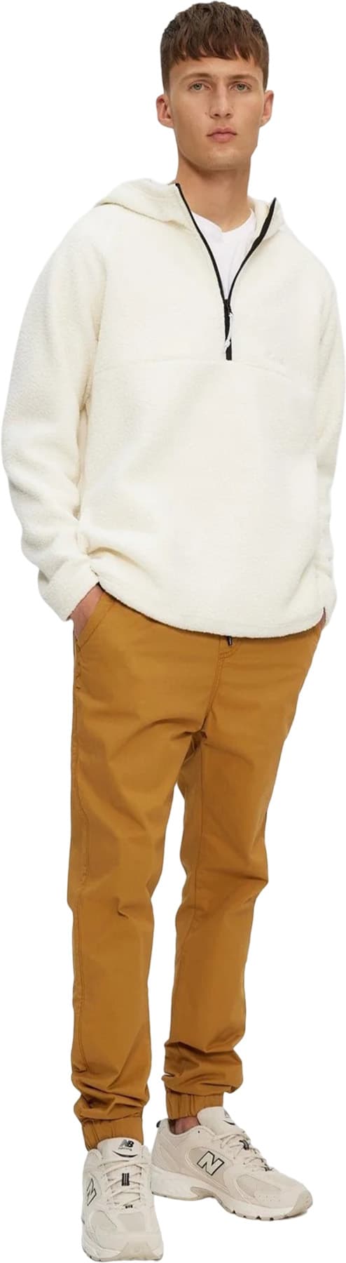 Product gallery image number 2 for product Polar Fleece Half-Zip Hoodie - Men's