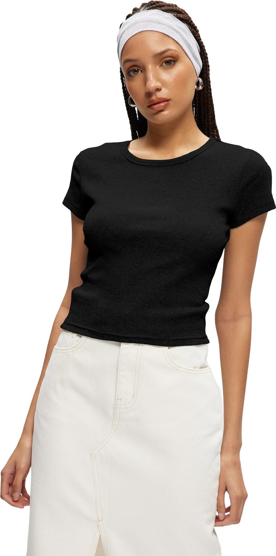 Numéro de l'image de la galerie de produits 2 pour le produit T-shirt côtelé essentiel - Femme