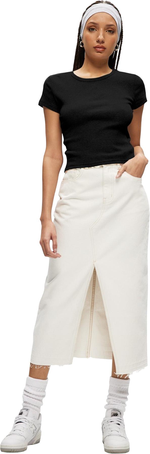 Numéro de l'image de la galerie de produits 3 pour le produit T-shirt côtelé essentiel - Femme
