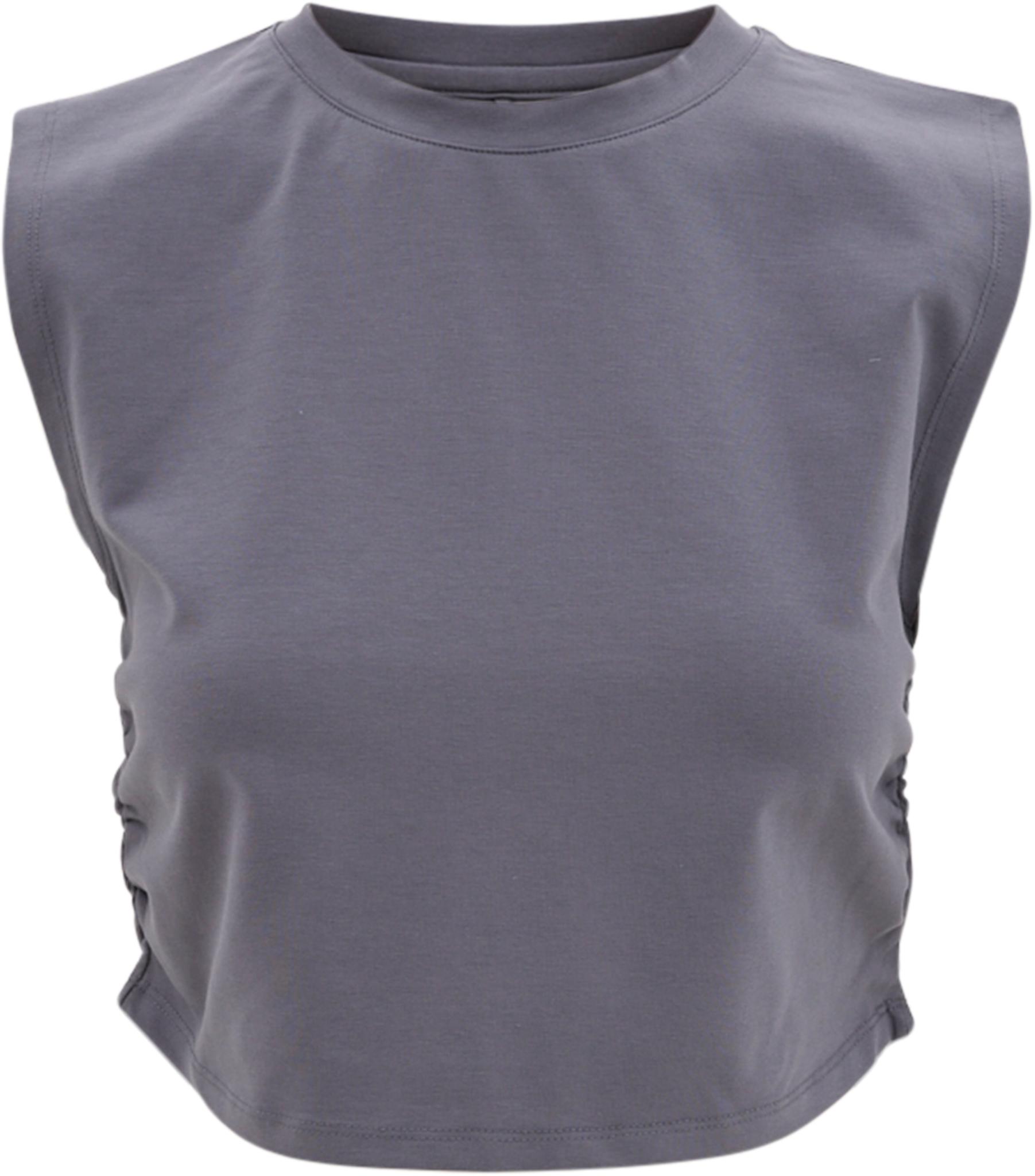 Image de produit pour T-shirt sans manches froncé - Femme