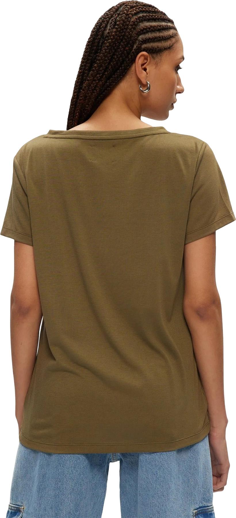 Numéro de l'image de la galerie de produits 2 pour le produit T-shirt col en V essentiel - Femme