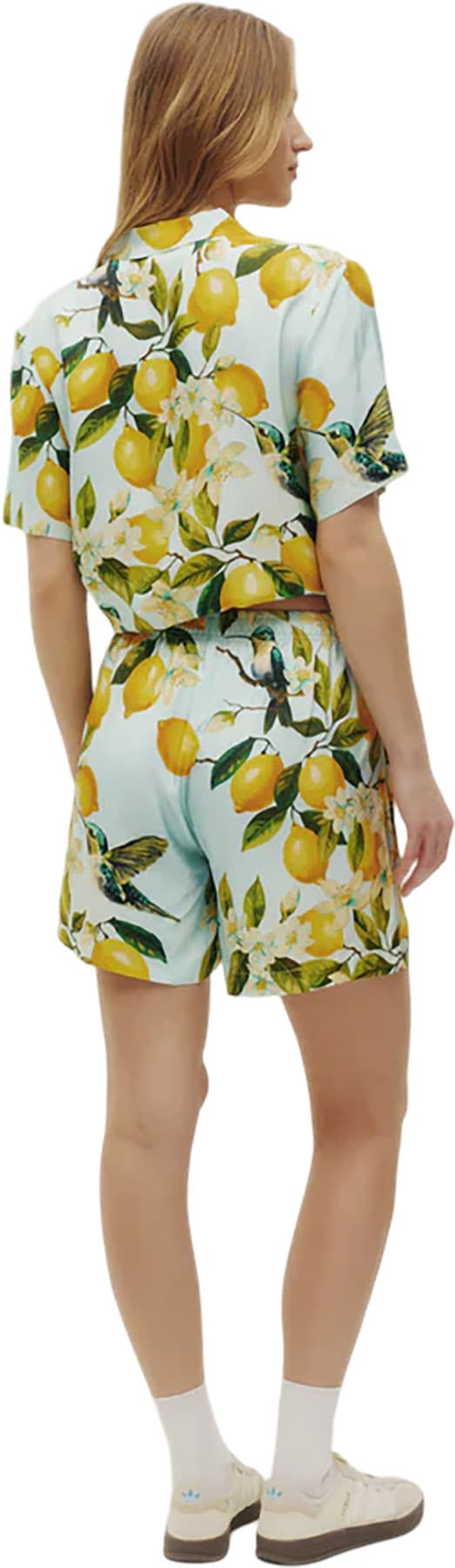 Product gallery image number 3 for product Lemon Hummingbird Beach Shirt - Women's