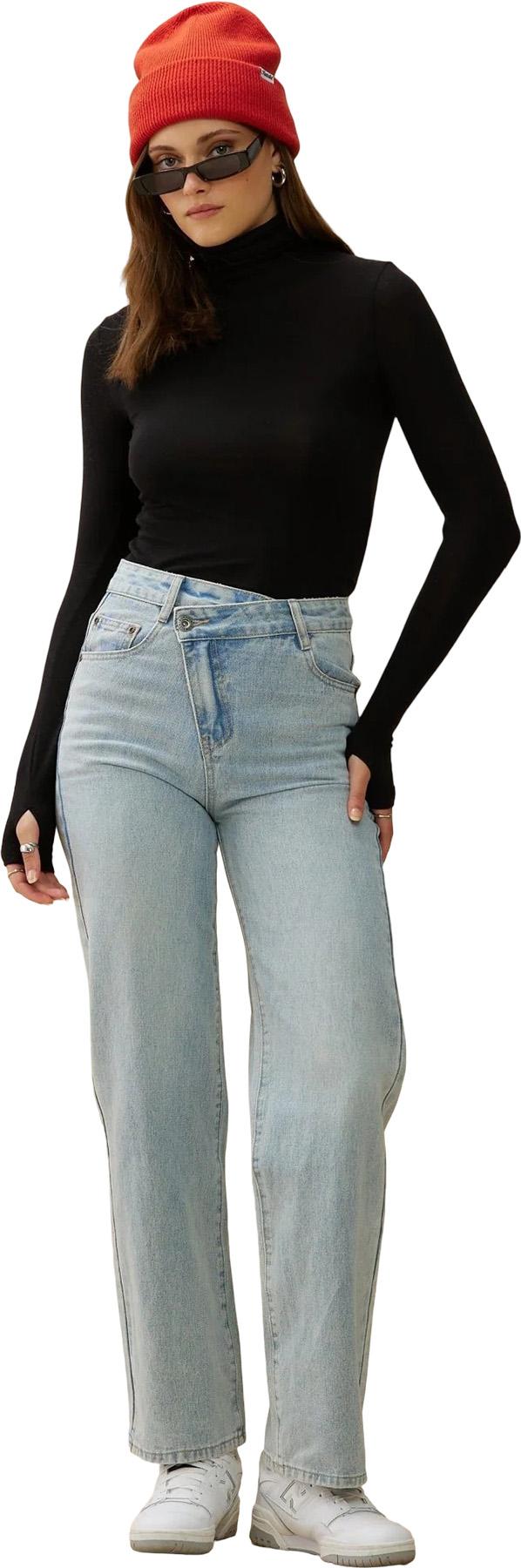 Product gallery image number 4 for product Asymmetric Crisscross Denim - Women's