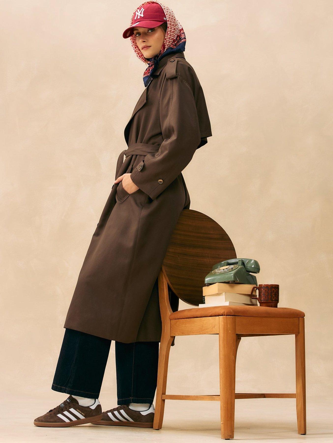 Product gallery image number 2 for product Oversize Trench Coat - Women's