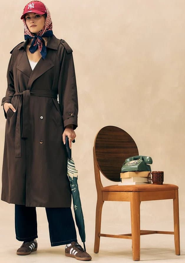 Product gallery image number 4 for product Oversize Trench Coat - Women's