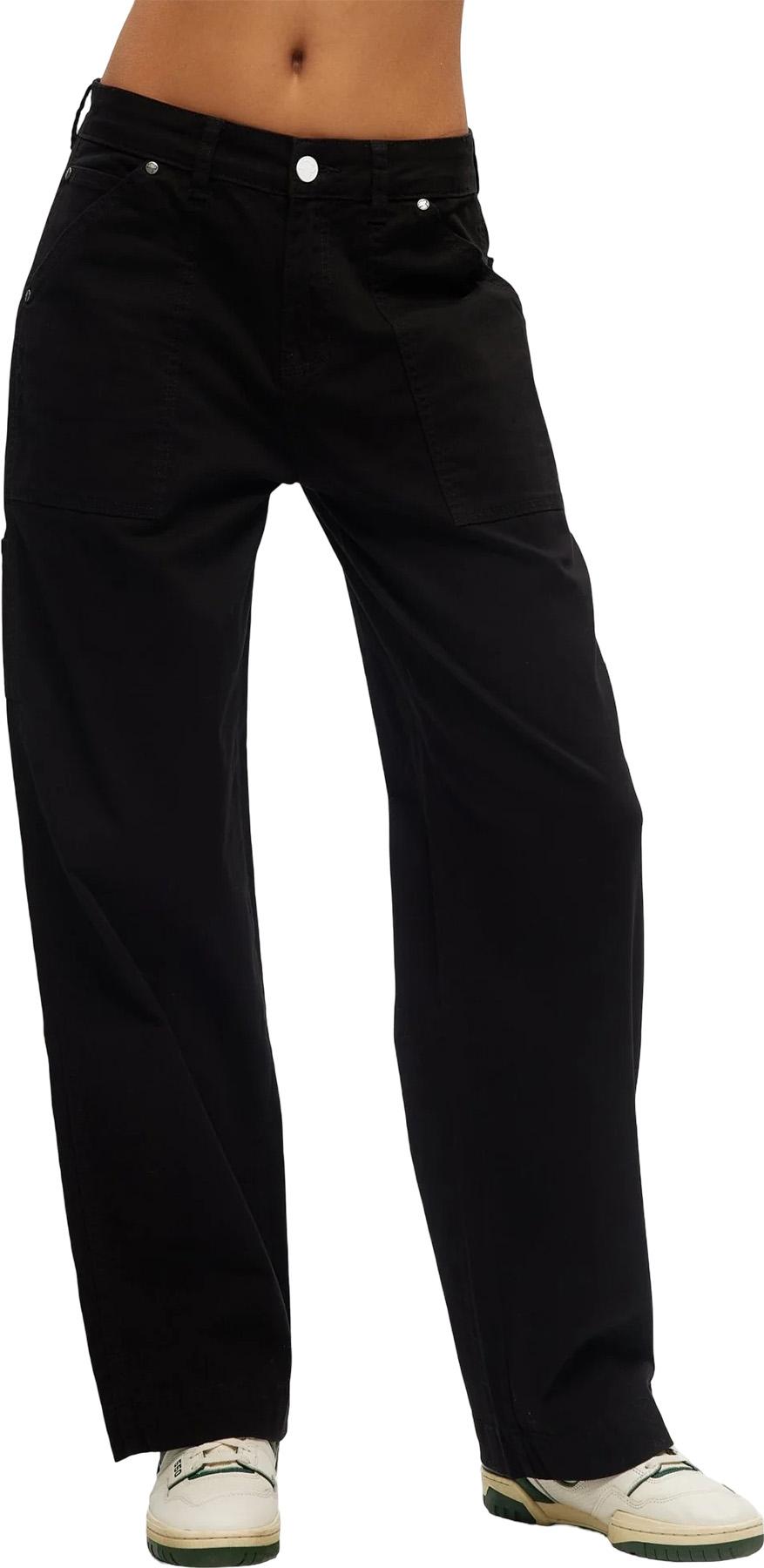 Image de produit pour Pantalon baggy style charpentier taille basse - Femme  