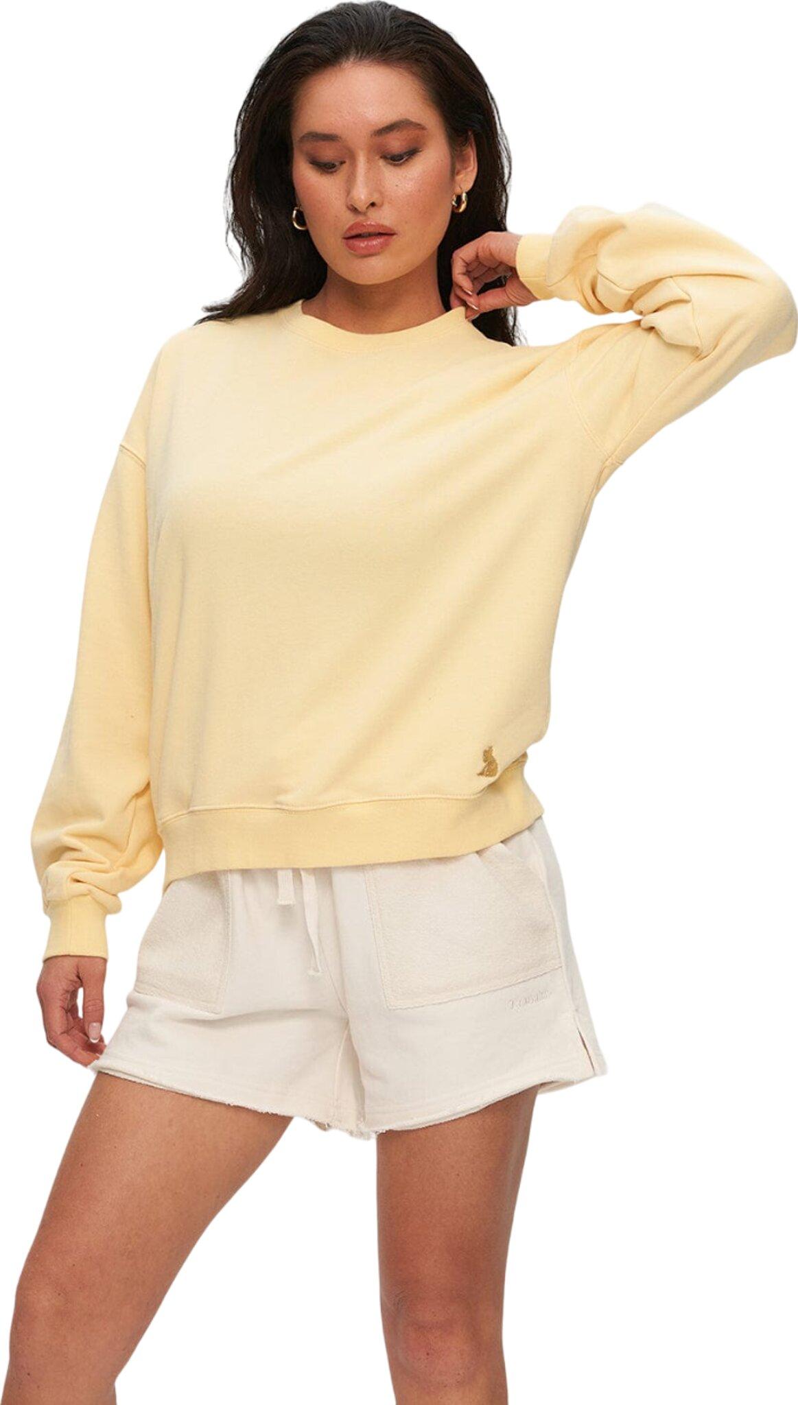 Numéro de l'image de la galerie de produits 3 pour le produit Chandail à col rond surdimensionnée - Femme