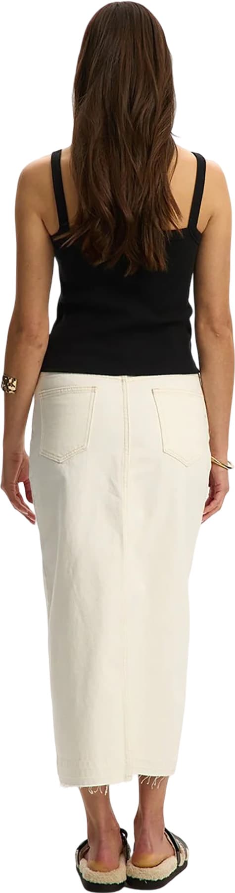 Product gallery image number 2 for product Midi Denim Skirt - Women's