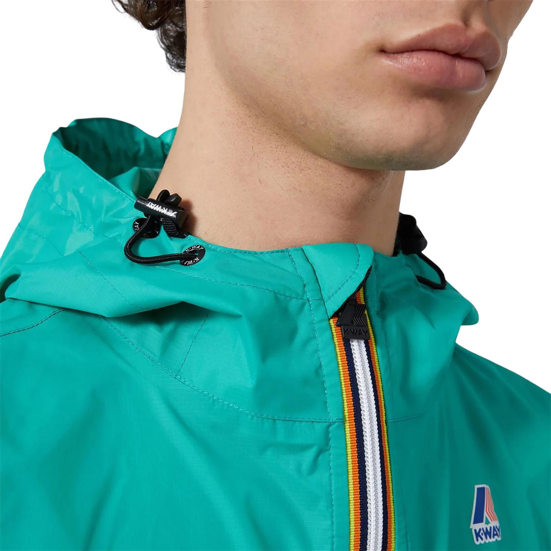 Product gallery image number 5 for product Le Vrai Claude Packable Full Zip Windbreaker Rain Jacket - Unisex