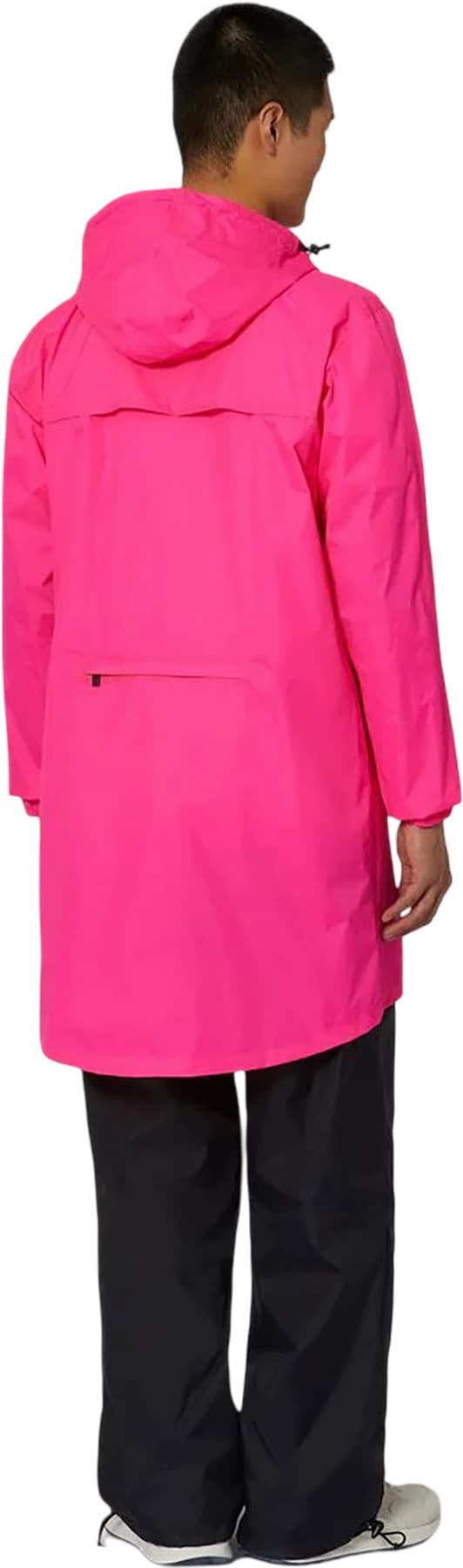 Product gallery image number 3 for product Eiffel Waterproof Packable Long Rain Jacket - Unisex