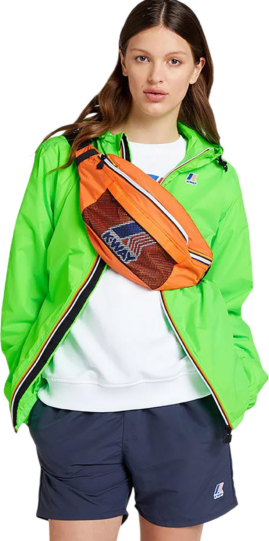 Product gallery image number 3 for product Le Vrai Leon Packable Quarter Zip Windbreaker Rain Jacket - Men's