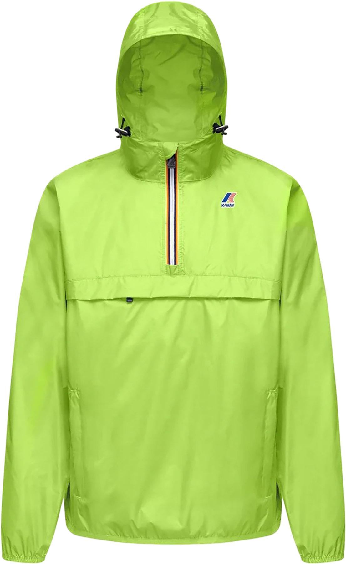 Product image for Manteau de pluie coupe-vent à glissière 1/4 compressible Le Vrai Leon - Homme