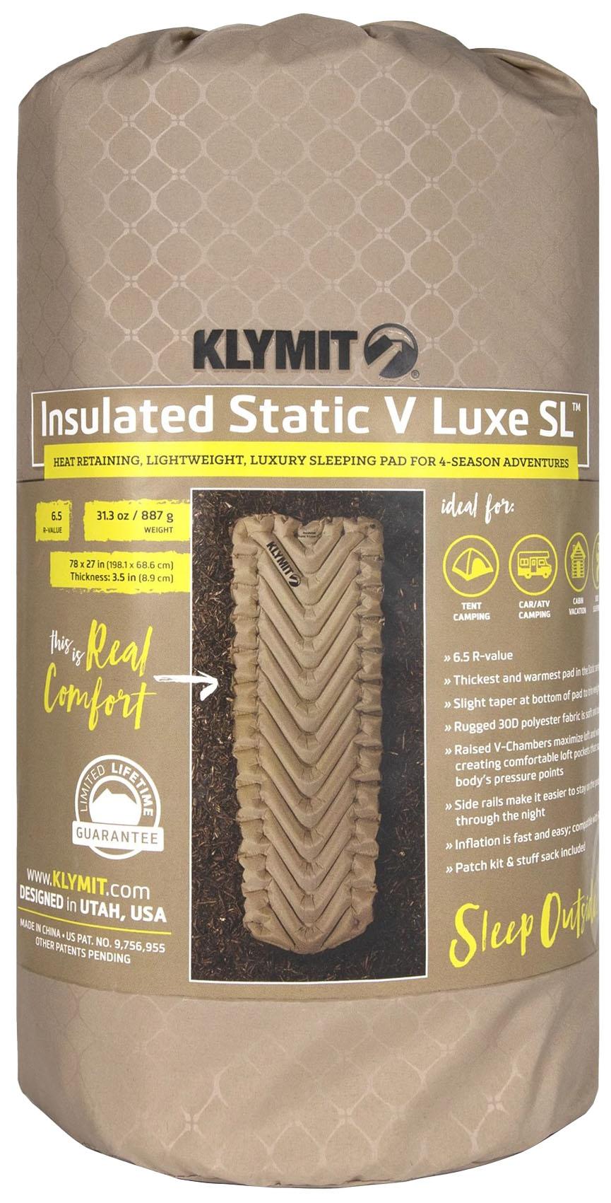 Product gallery image number 4 for product Insulated Static V Luxe SL Sleeping Pad