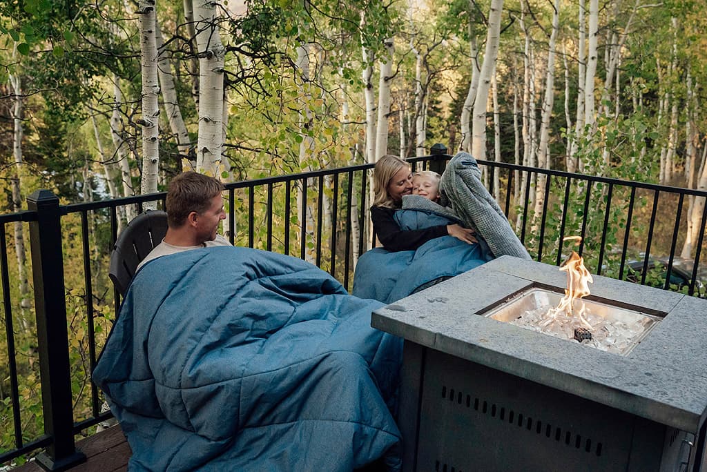 Product gallery image number 9 for product Homestead Cabin Comforter 2 Person Blanket