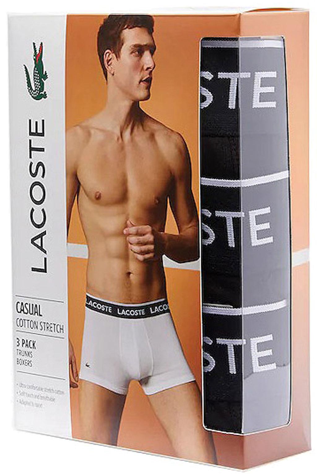 Product gallery image number 3 for product Pack Of 3 Casual Black Trunks - Men's