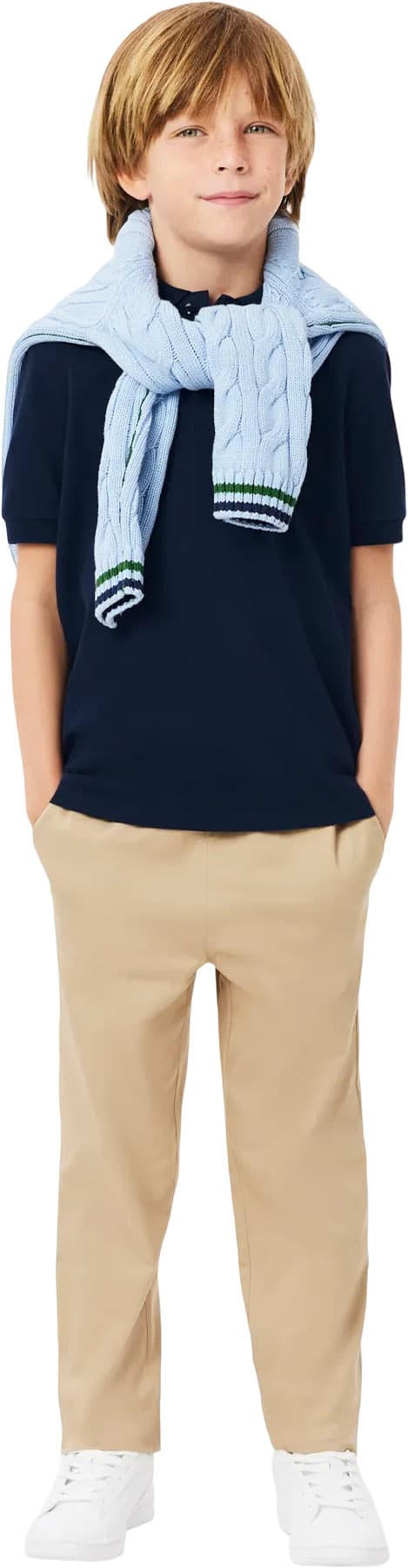 Product gallery image number 6 for product Short sleeve Petit Piq polo - Kid's