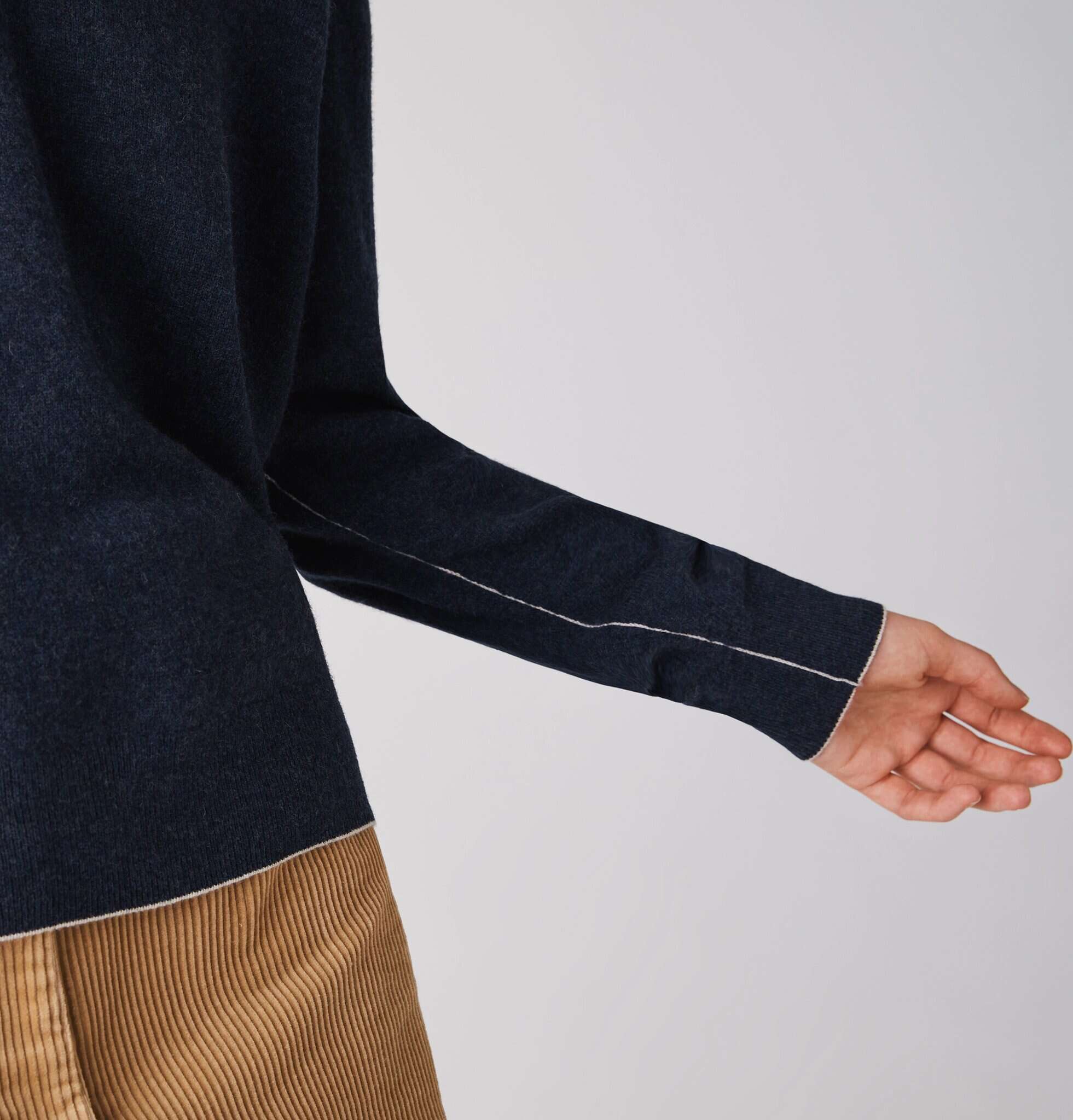 Product gallery image number 5 for product Lacoste V-neck Wool Sweater - Women's